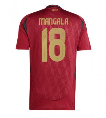 Bélgica Orel Mangala #18 Primera Equipación Eurocopa 2024 Manga Corta